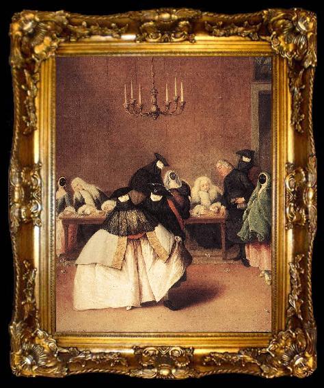 framed  LONGHI, Pietro Il Ridotto sg, ta009-2